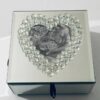 Elegant Jewel Heart Jewellery Box & Photo frame - Image 2