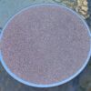 Sparkle Glitter Rose Gold Round Mirror Candle Plate Tealight Holder 20cm - Image 4