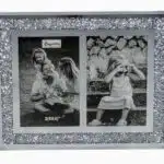 Crystal Double photo frame