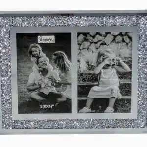 Crystal Double photo frame