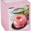 Natural Himalayan Salt Lamp Oil and Wax Burner with Tealight Candleholder - Image 2