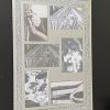 EagleWiz Crush Crystal jewel Mirrored diamond Effect 6 Collage Photos Wall Frame Silver Mirror affect 4x6inch Wedding Gift - Image 4