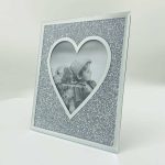 Heart Crystal photo frame