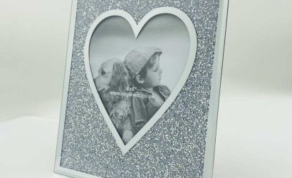 Heart Crystal photo frame