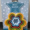 EagleWiz Plastic Cookie Cutters Shapes - Pack of 4 Heart, Star, Square, and Flower Biscuit Cutter Set for Fun Time with Kids - Image 5