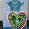 plastic cookie cutters shapes heart