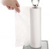 silver crushed crystal roll holder