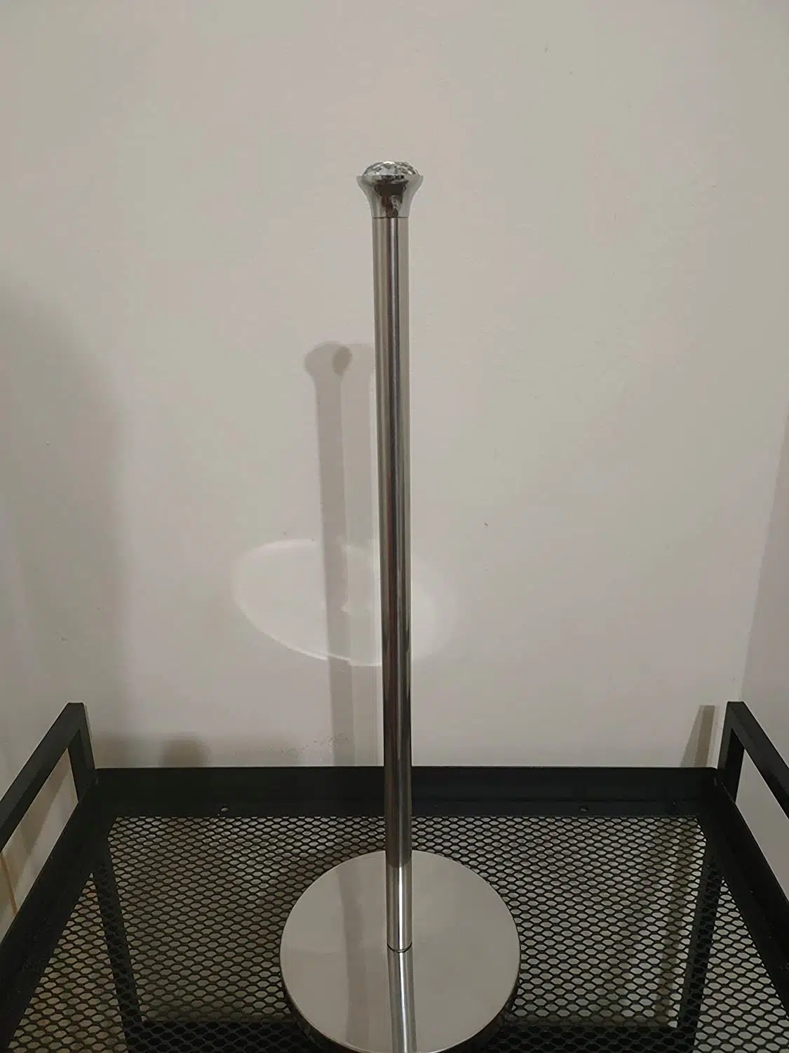 silver diamante roll holder