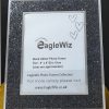 Black glitter 8x6
