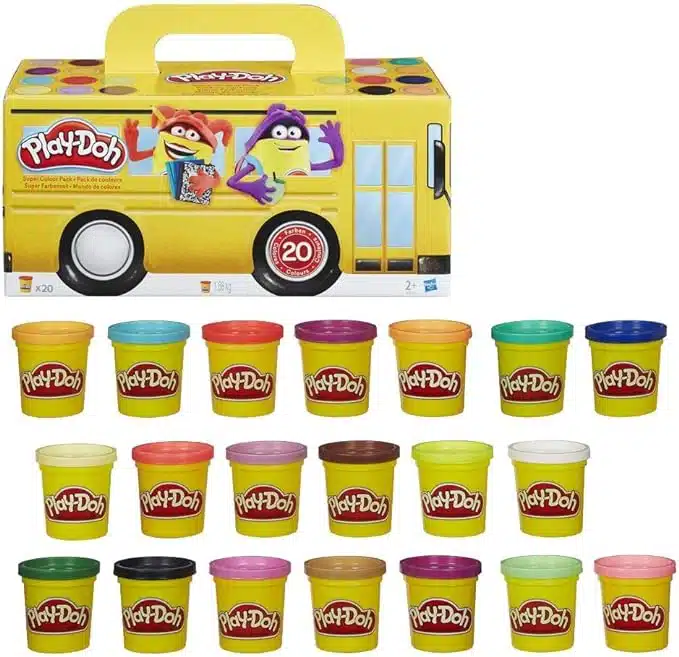 Play-Doh Super Colour Pack of 20 Cans
