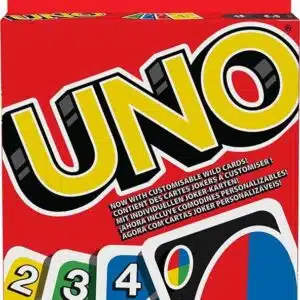 Mattel Games UNO, Classic Card Game for Kids and Adults for Family Game