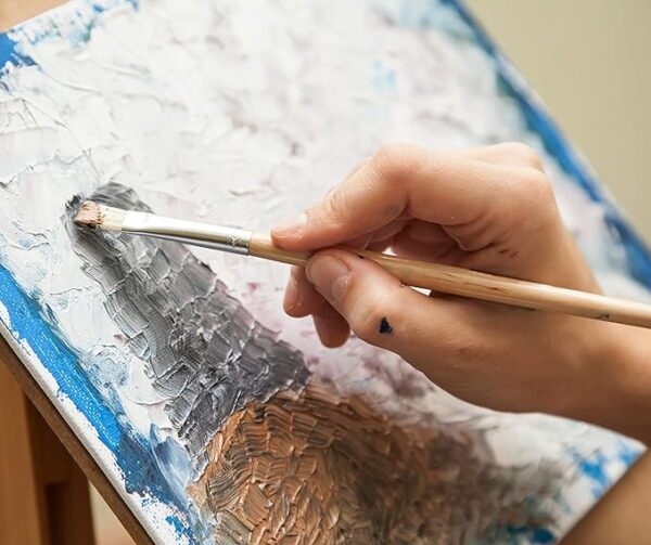 Gomocart Canvas for Painting 20 x 20 cm Pack of 4 - Image 2