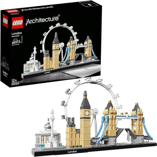 LEGO 21034 Architecture Skyline Model Building Set, London Eye, Big Ben