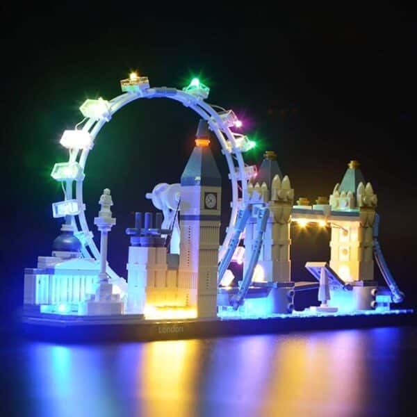 BRIKSMAX Led Lighting Kit for Architecture London Skyline Collection