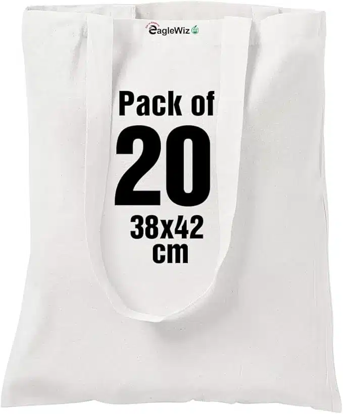 tote bag pack of twenty